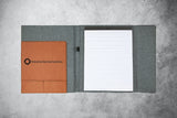 Leatherette/Canvas Portfolio Notebook